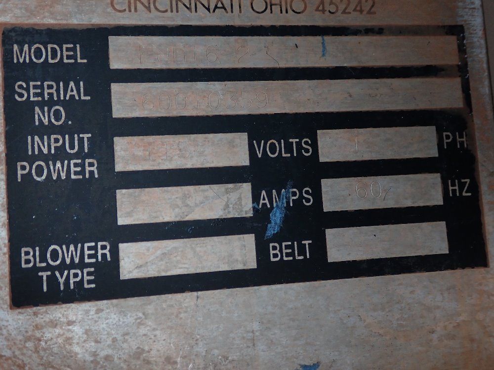 United Air Specialists (2) 7.5 Hp Fjh16-2 Dust Collector - Fjh16-2