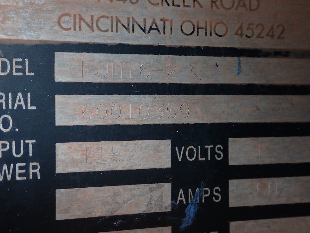 United Air Specialists (2) 7.5 Hp Fjh16-2 Dust Collector - Fjh16-2