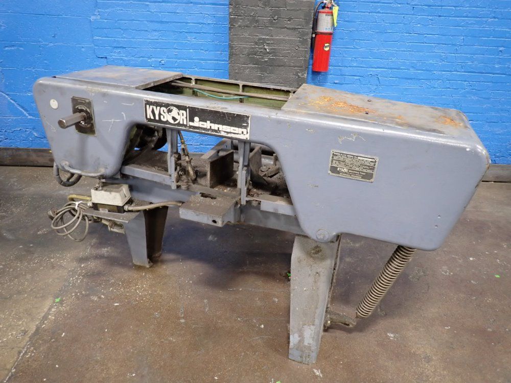 Kysor Johnson 28"x11" Horizontal Bandsaw - Kj10