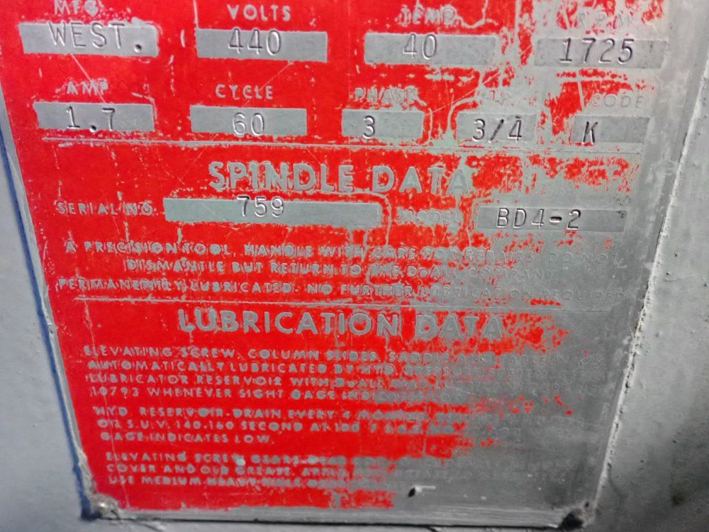 Doall 24"x8" Surface Grinder - D-8-0-12