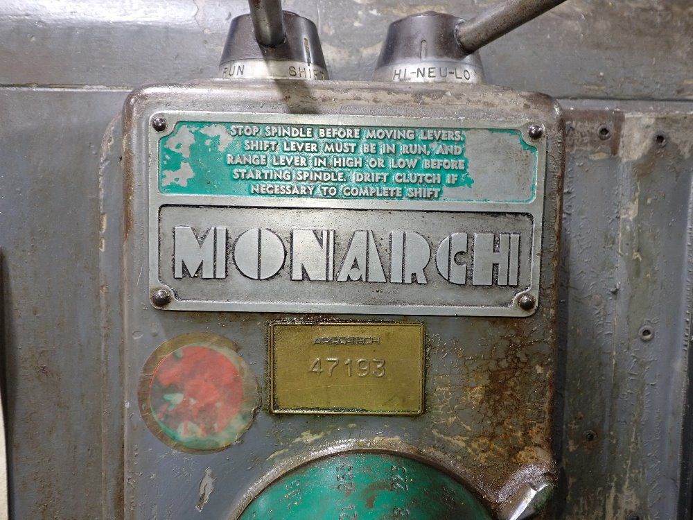Monarch 24" X 62" 1965 Monarch 2510x54 Lathe - 2510x54
