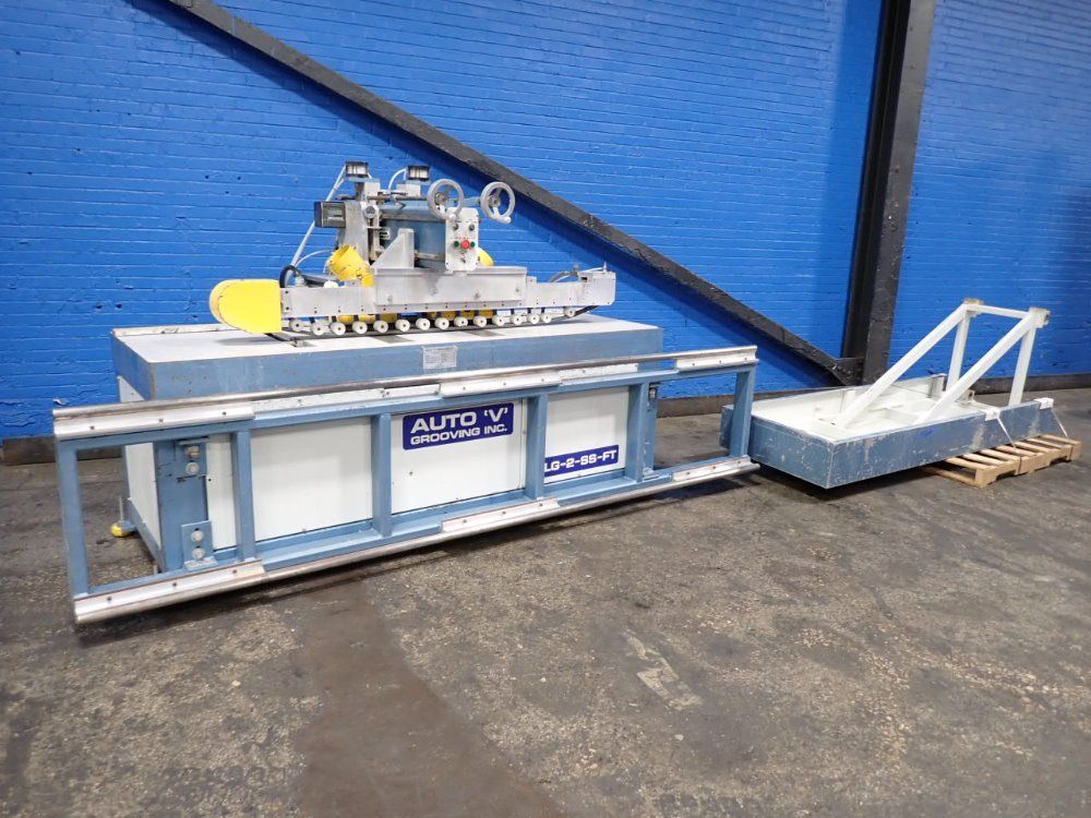Auto 'v' Grooving Inc Lg2ssft Grooving Machine - Lg2ssft