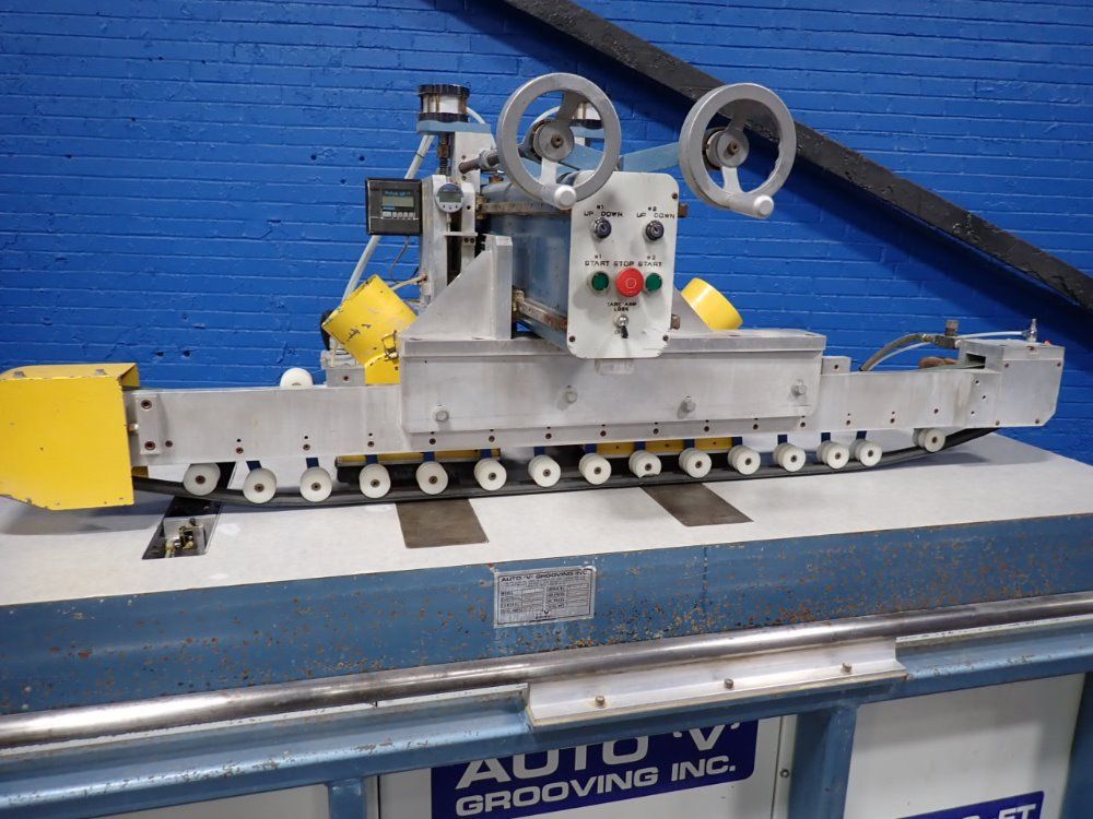 Auto 'v' Grooving Inc Lg2ssft Grooving Machine - Lg2ssft