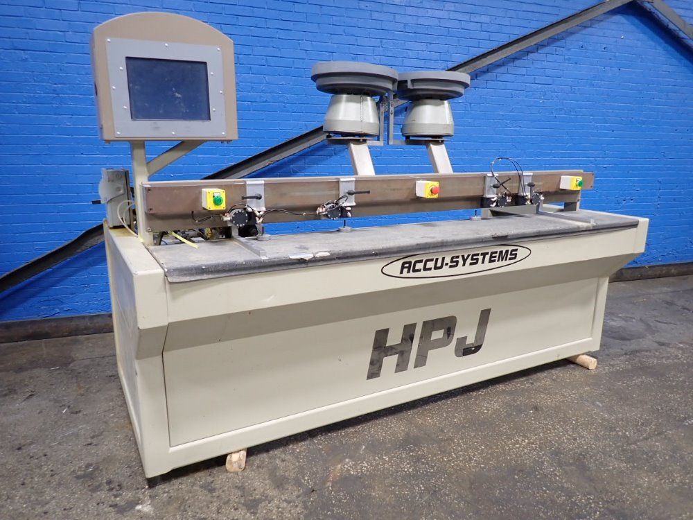 Accu-systems 102" Hpj Cnc Bore & Dowel Machine - Hpj