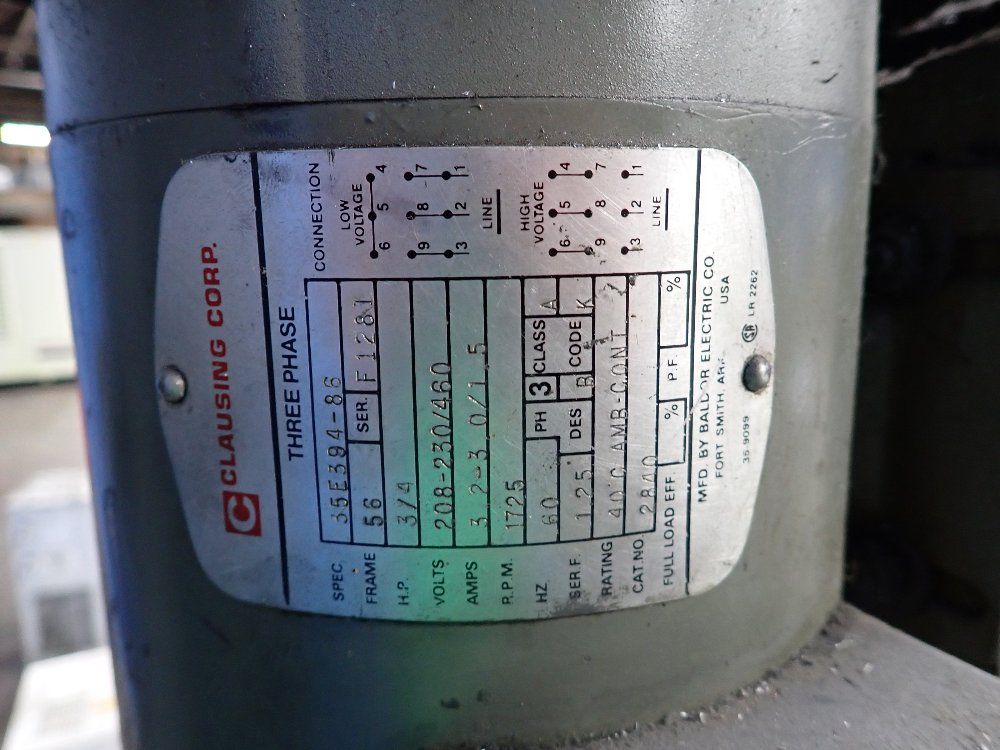 Clausing 10"x14" Swivel Table Drill Press - 1644