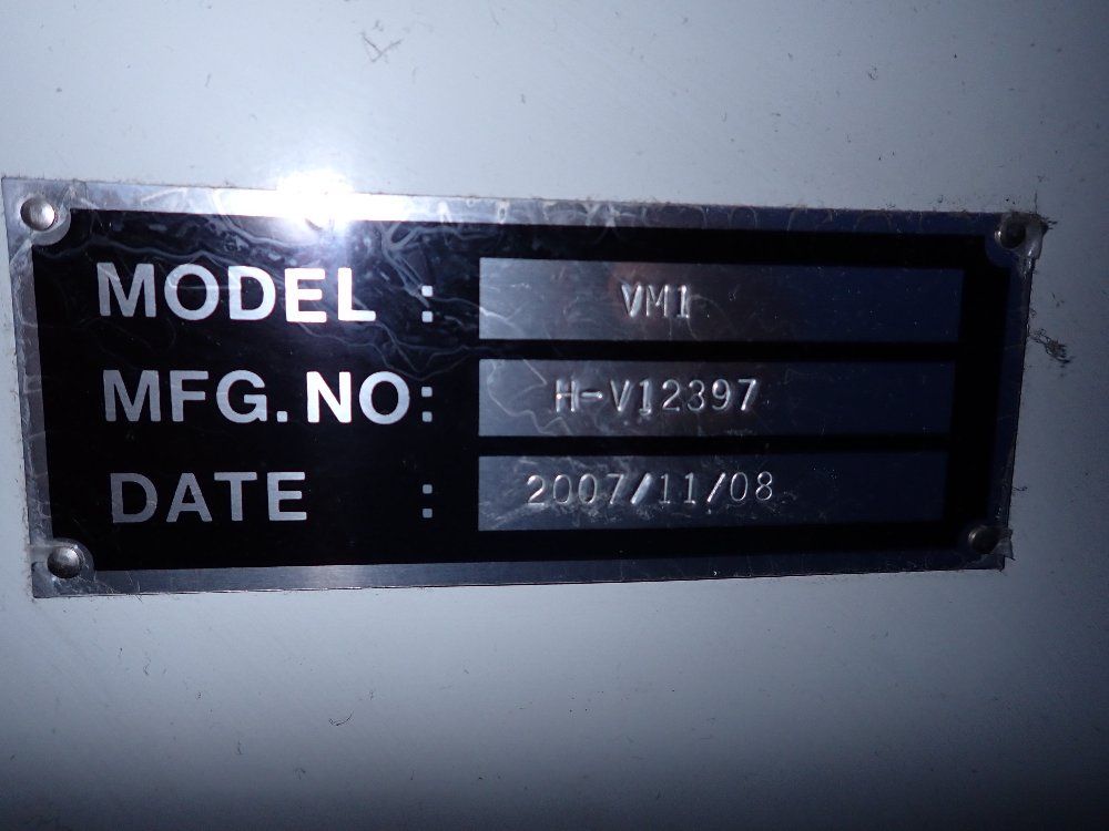 Hurco 14"x30" Table 2007 Hurco Vm1 Cnc Vmc - Vm1