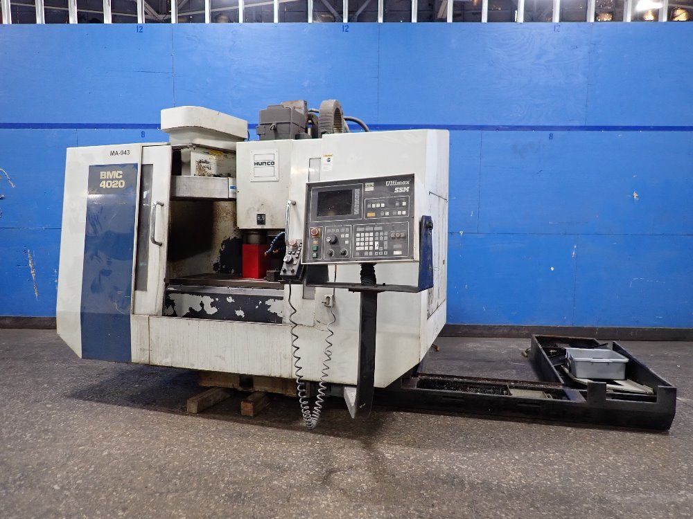 Hurco 20" X 48" 1997 Hurco Bmc4020/ssm Cnc Vmc - Bmc4020/ssm