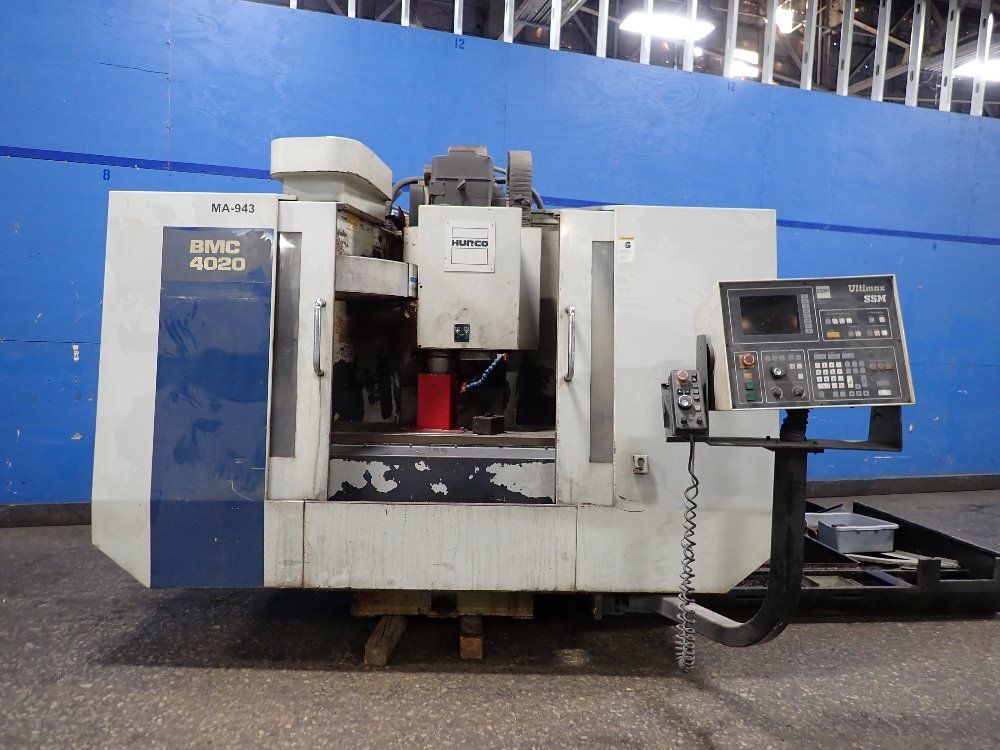Hurco 20" X 48" 1997 Hurco Bmc4020/ssm Cnc Vmc - Bmc4020/ssm