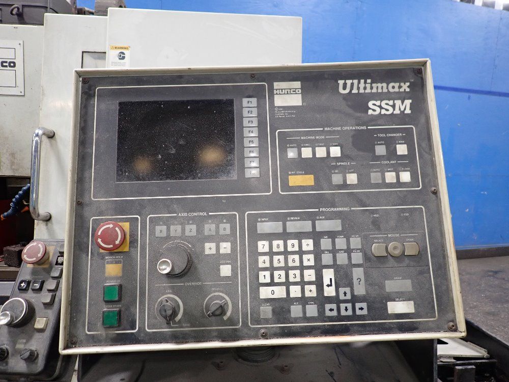 Hurco 20" X 48" 1997 Hurco Bmc4020/ssm Cnc Vmc - Bmc4020/ssm