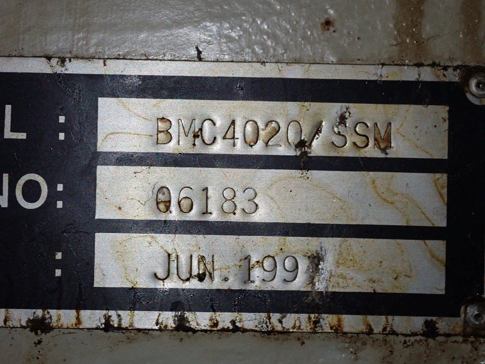 Hurco 20" X 48" 1997 Hurco Bmc4020/ssm Cnc Vmc - Bmc4020/ssm