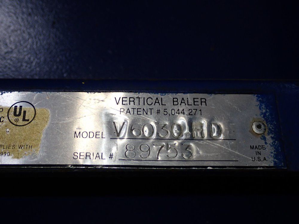 Marathon 30 1/2" X 60" V6030hd Baler - V6030hd
