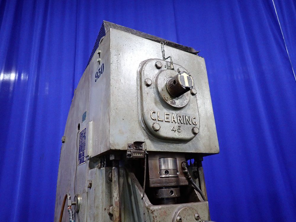 Clearing Machining Corp 45 Ton 45 Punch Press - 45