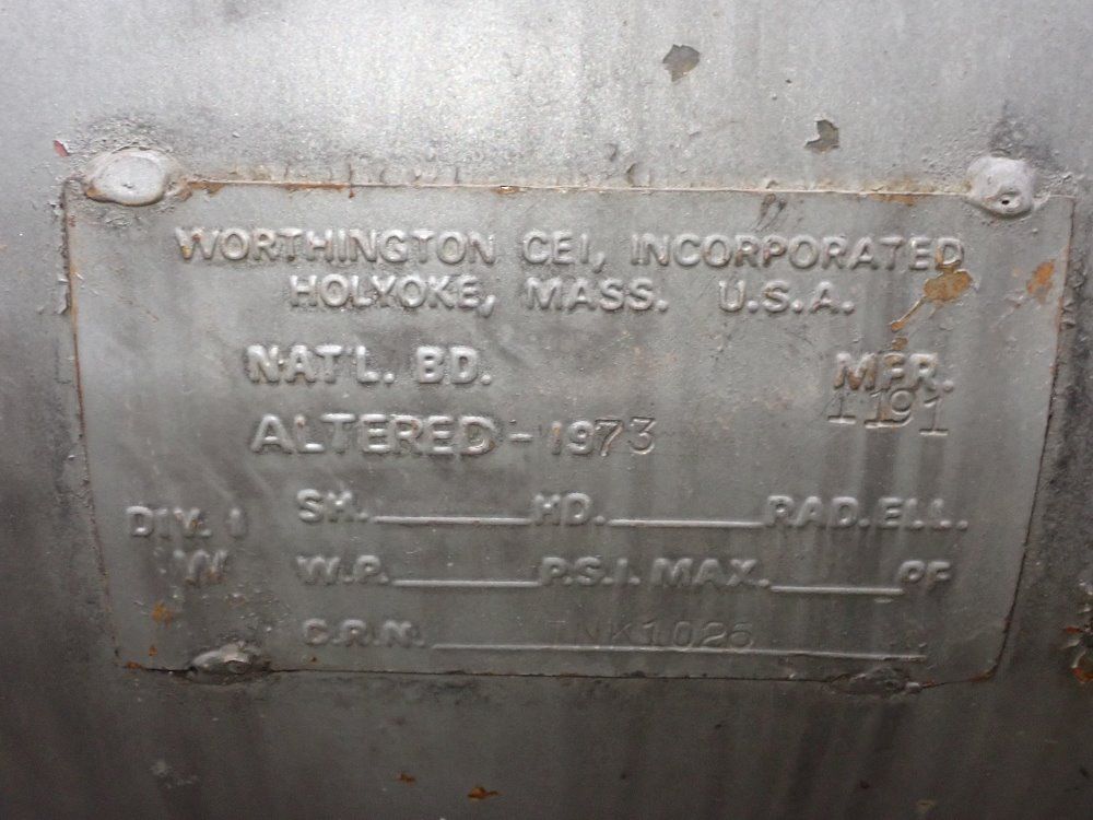 Worthington 5 Hp Air Compressor - Sed8