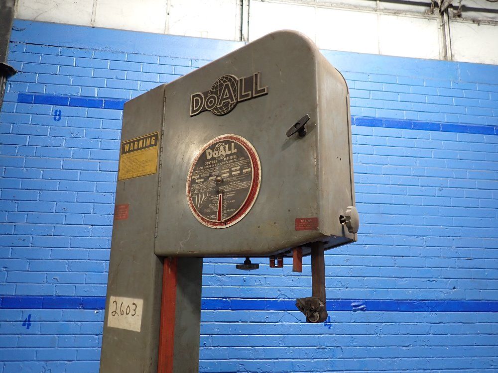 Doall 20" Vertical Band Saw - 2013-v