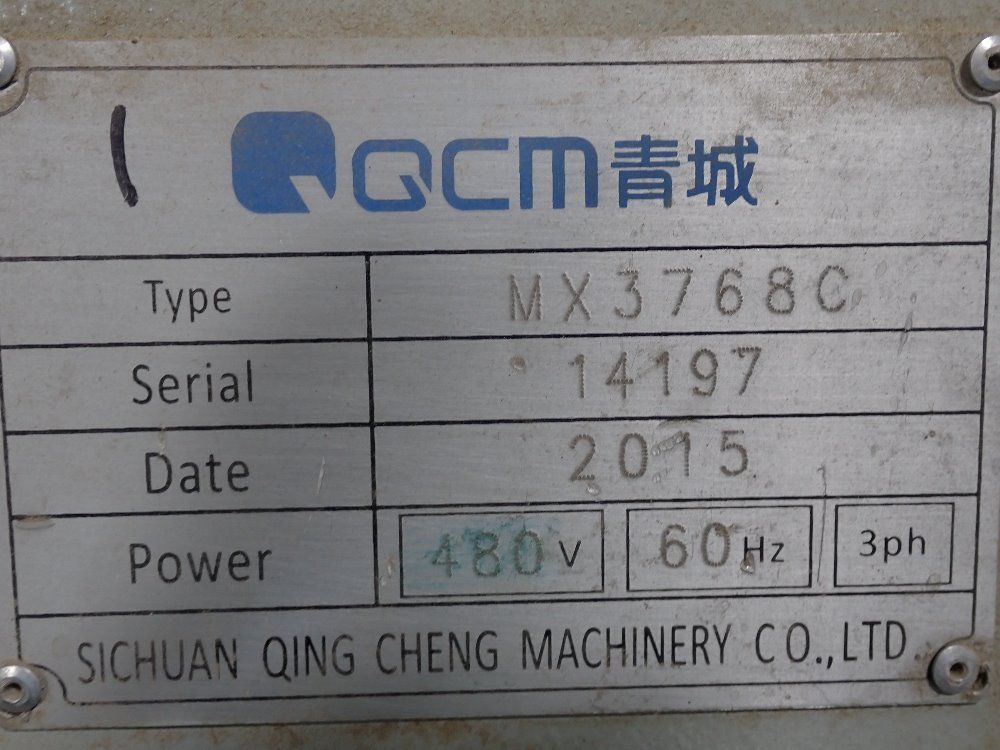 Qcm Tongue And Groove Machine - Mx3768c