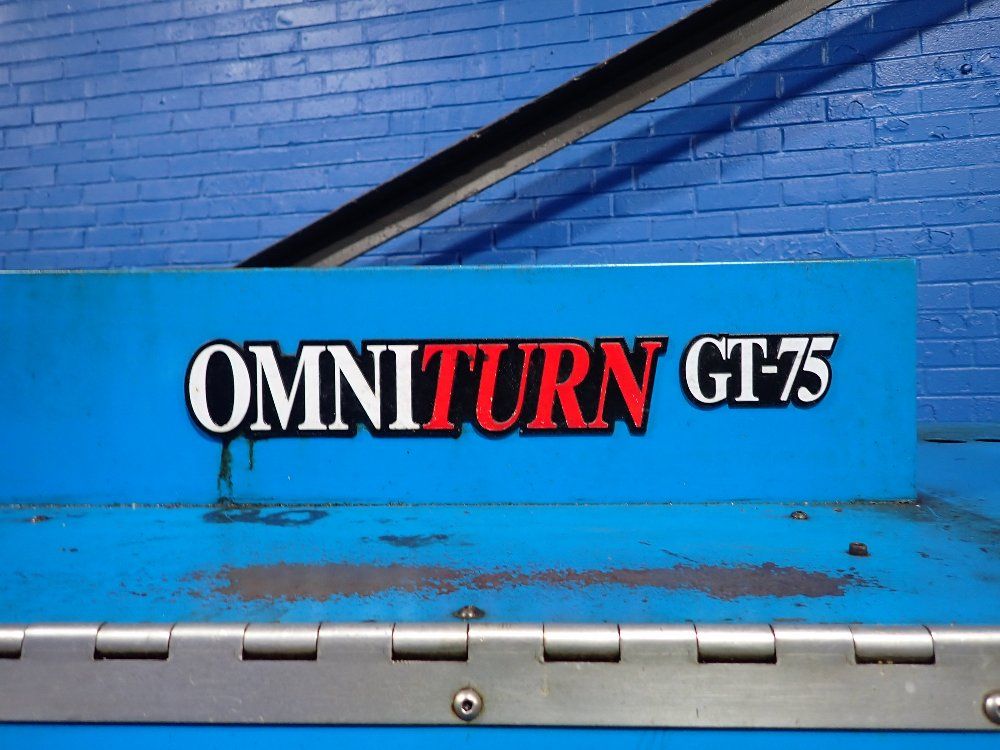 Omniturn Gt-75 Cnc Gang Lathe - Gt-75