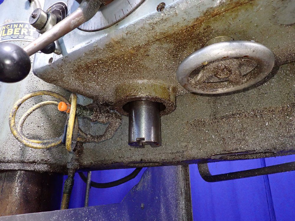 Cincinnati 10" X 4'8" Gilbert Radial Arm Drill - Gilbert