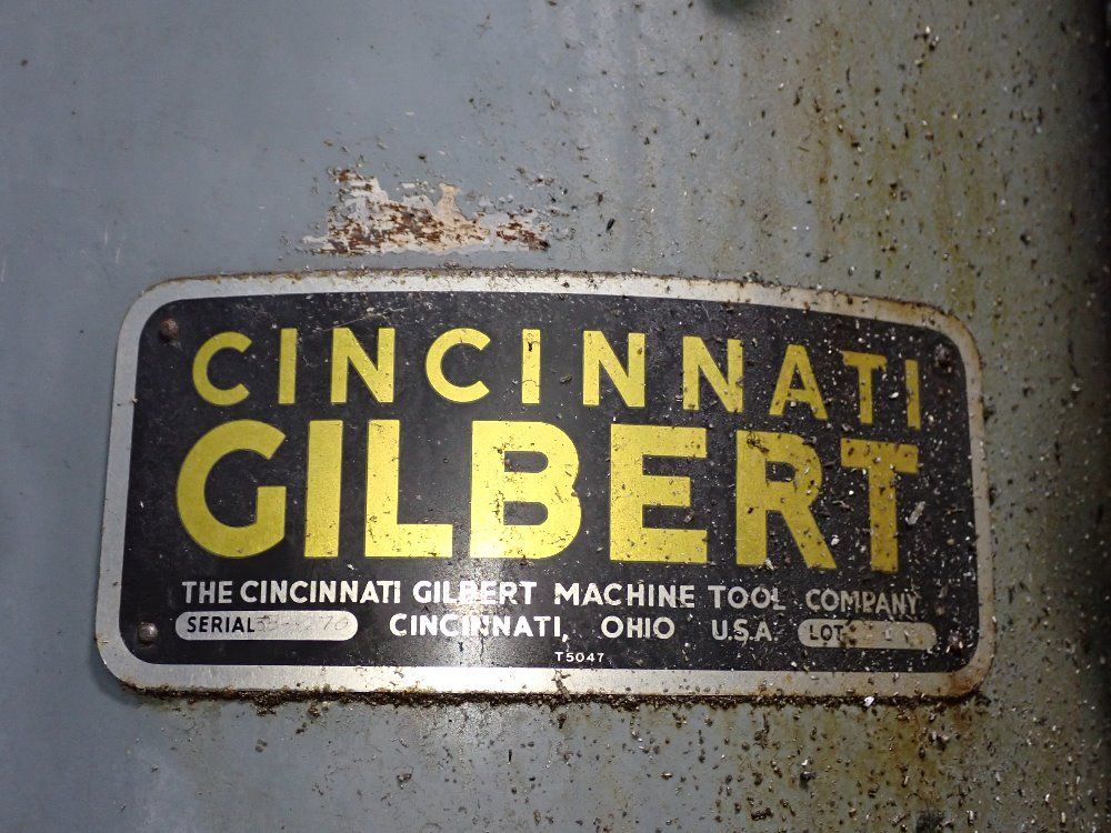 Cincinnati 10" X 4'8" Gilbert Radial Arm Drill - Gilbert