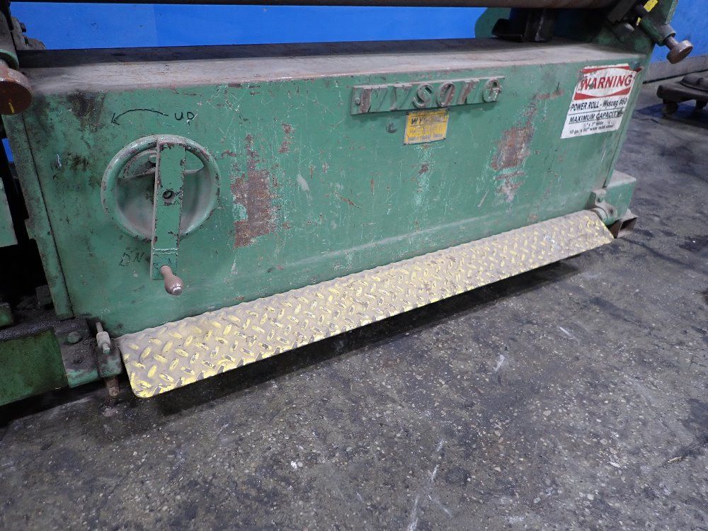 Wysong 10 Ga X 60 1/2" C-60 Plate Bending Roll - C-60