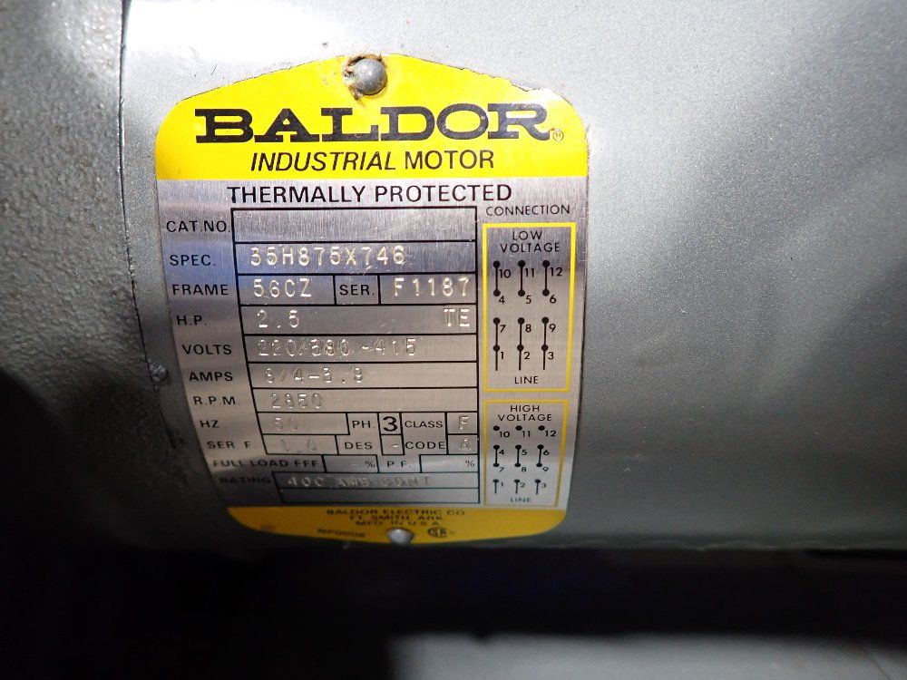 2.5/3.5 Hp Regenerative Blower - R6335a-13