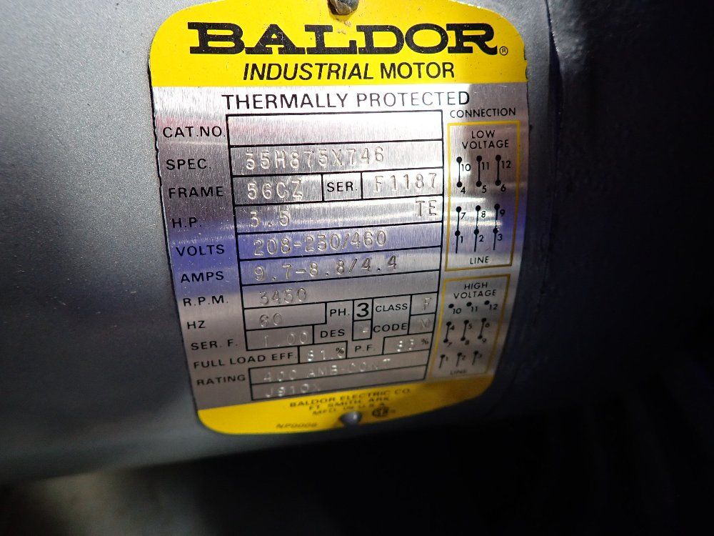 2.5/3.5 Hp Regenerative Blower - R6335a-13