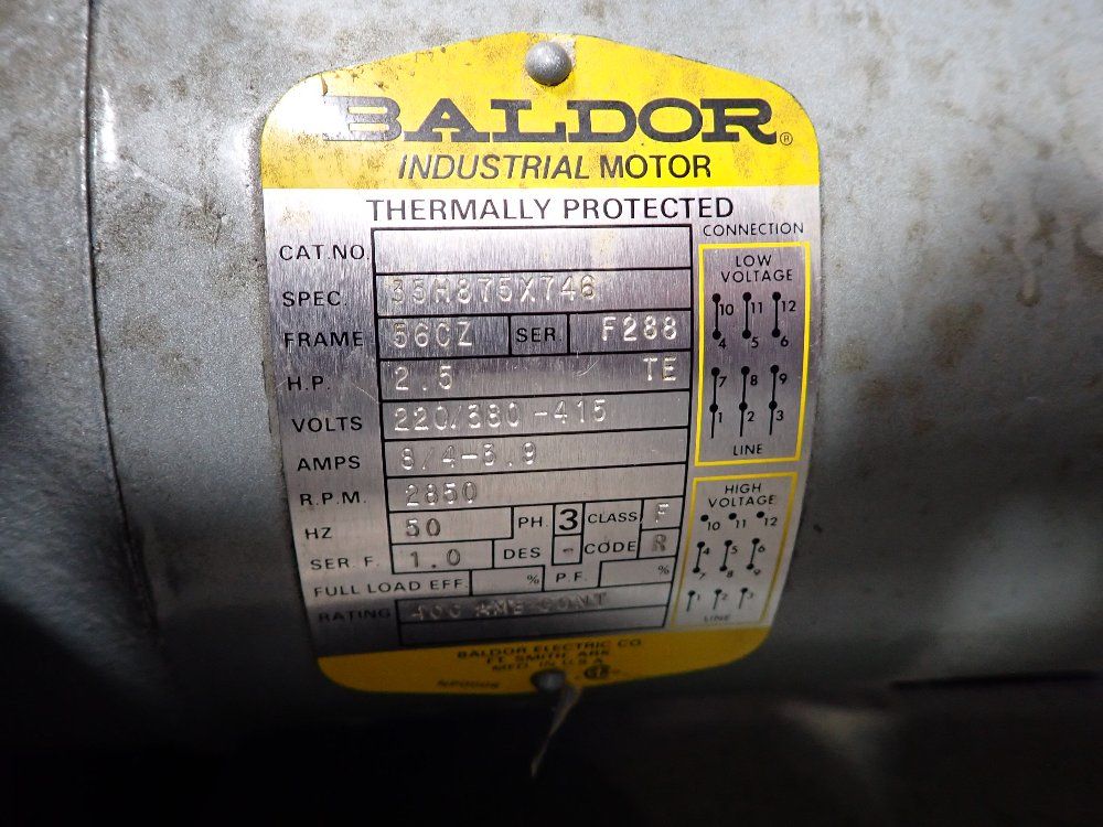 2.5/3.5 Hp Regenerative Blower - R6335a-13