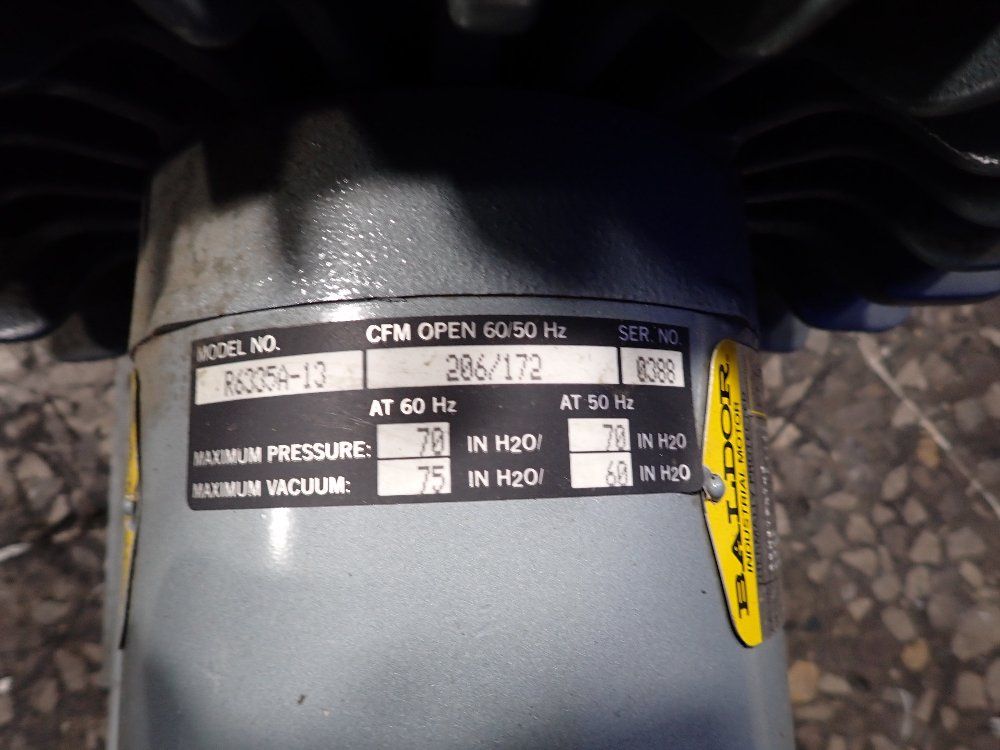 2.5/3.5 Hp Regenerative Blower - R6335a-13