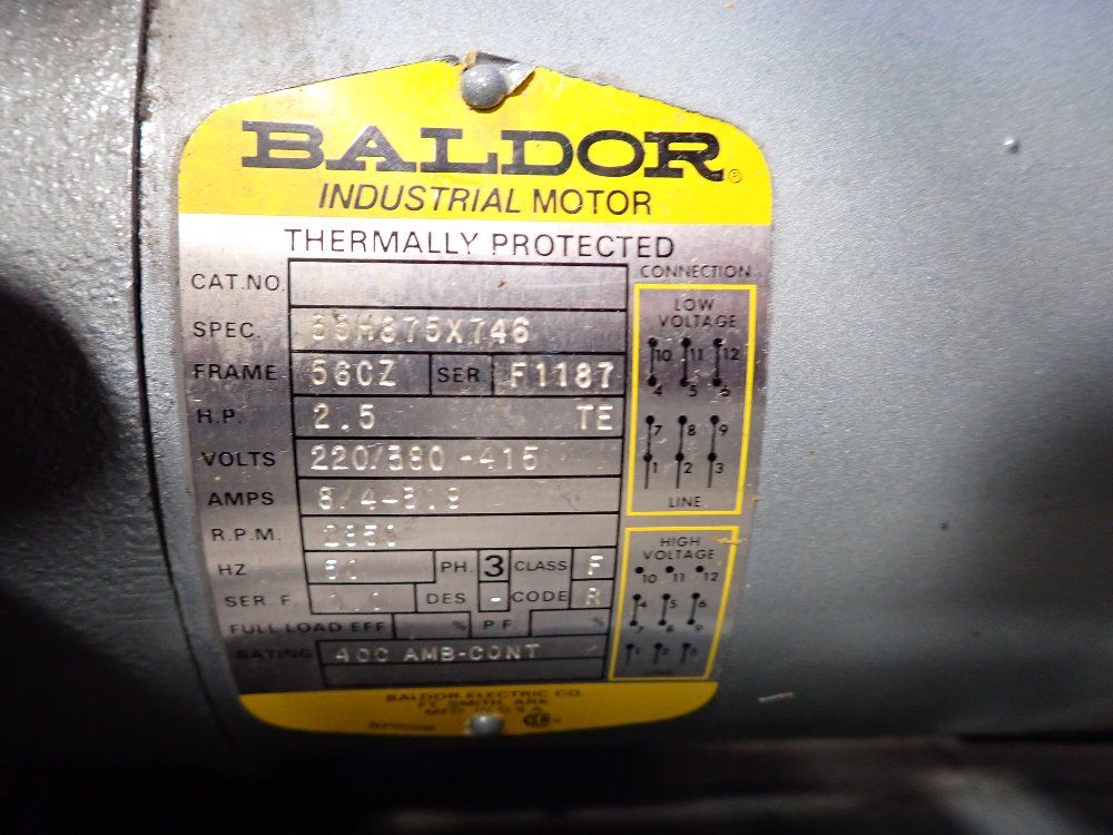 2.5/3.5 Hp Regenerative Blower - R6335a-13