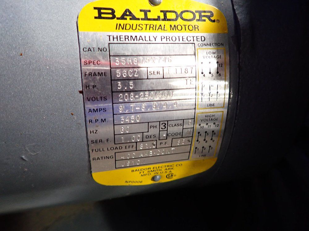 2.5/3.5 Hp Regenerative Blower - R6335a-13