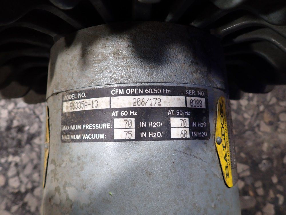 2.5/3.5 Hp Regenerative Blower - R6335a-13