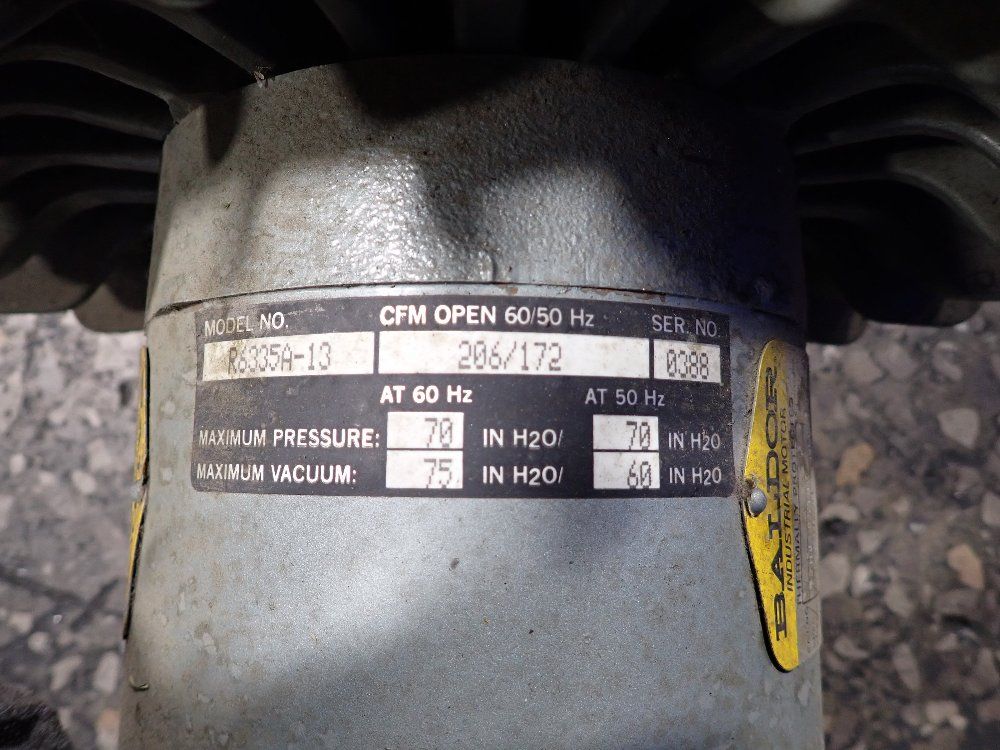 2.5/3.5 Hp Regenerative Blower - R6335a-13