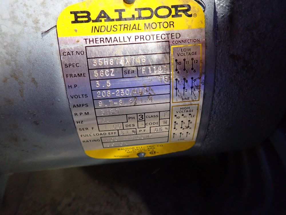 2.5/3.5 Hp Regenerative Blower - R6335a-13