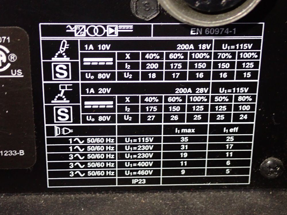 Miller 200 Amp Maxstar 200 Welder - Maxstar 200