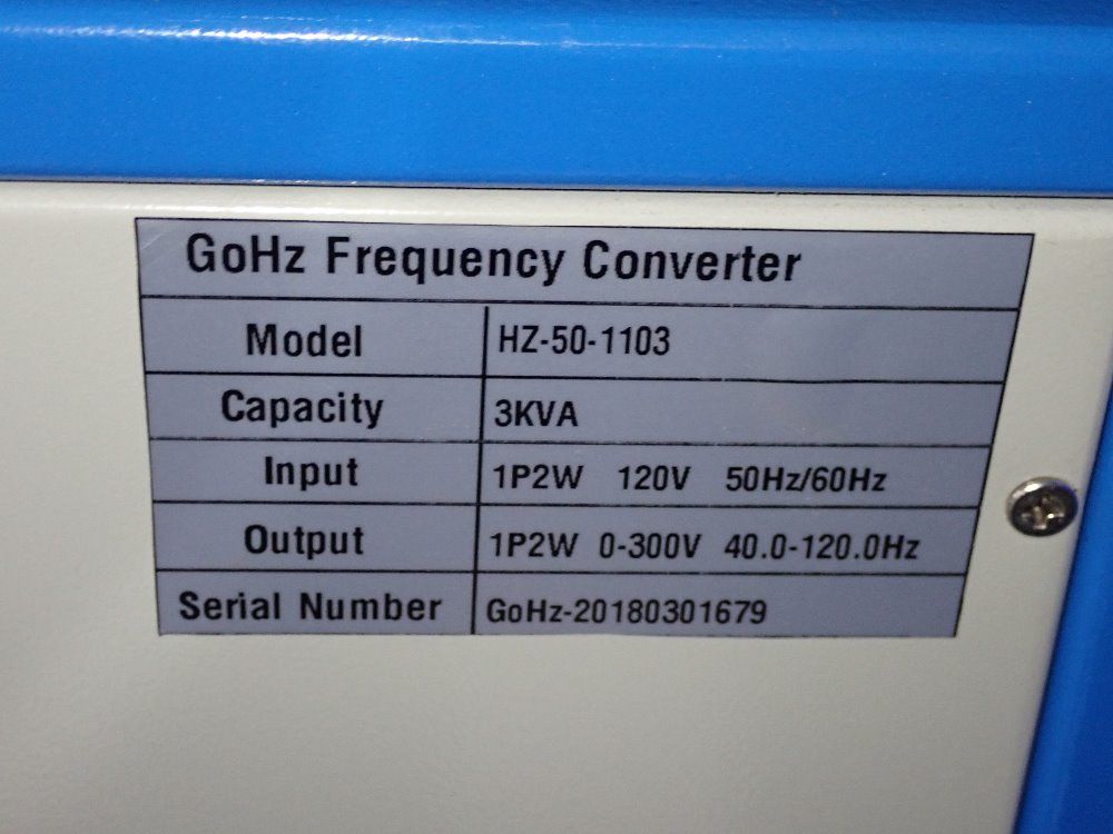Gohz Hz-50-1103 Frequency Converter - Hz-50-1103