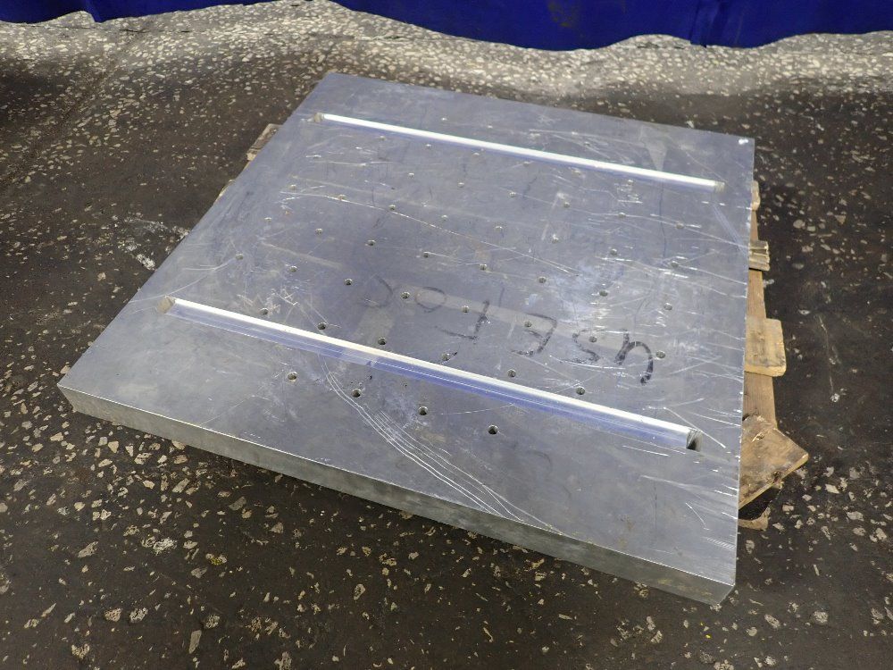 28" X 28" X 2" Aluminum Machining Plate