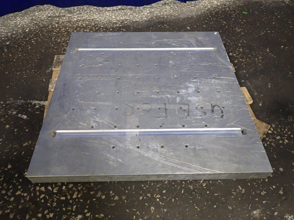 28" X 28" X 2" Aluminum Machining Plate