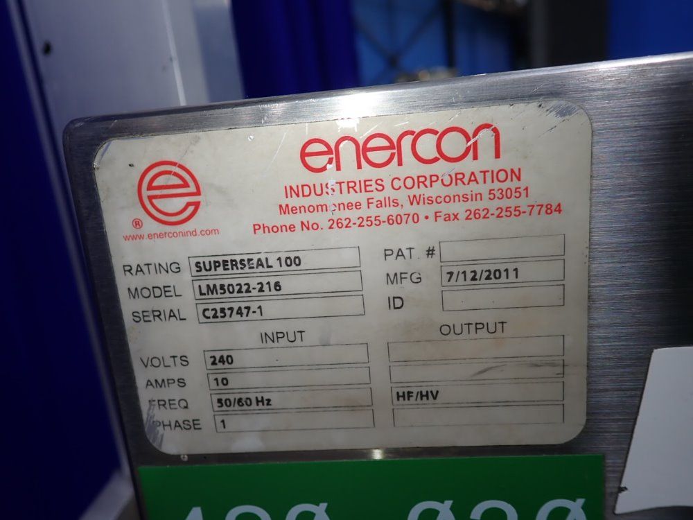 Enercon 2011 Enercon Lm5022-216 Sealer - Lm5022-216