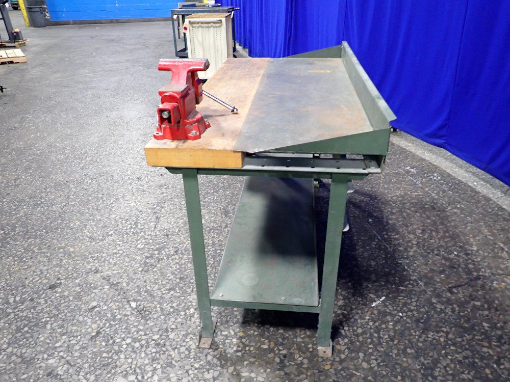 Pollard 29"x60" Workbench W/ Vise