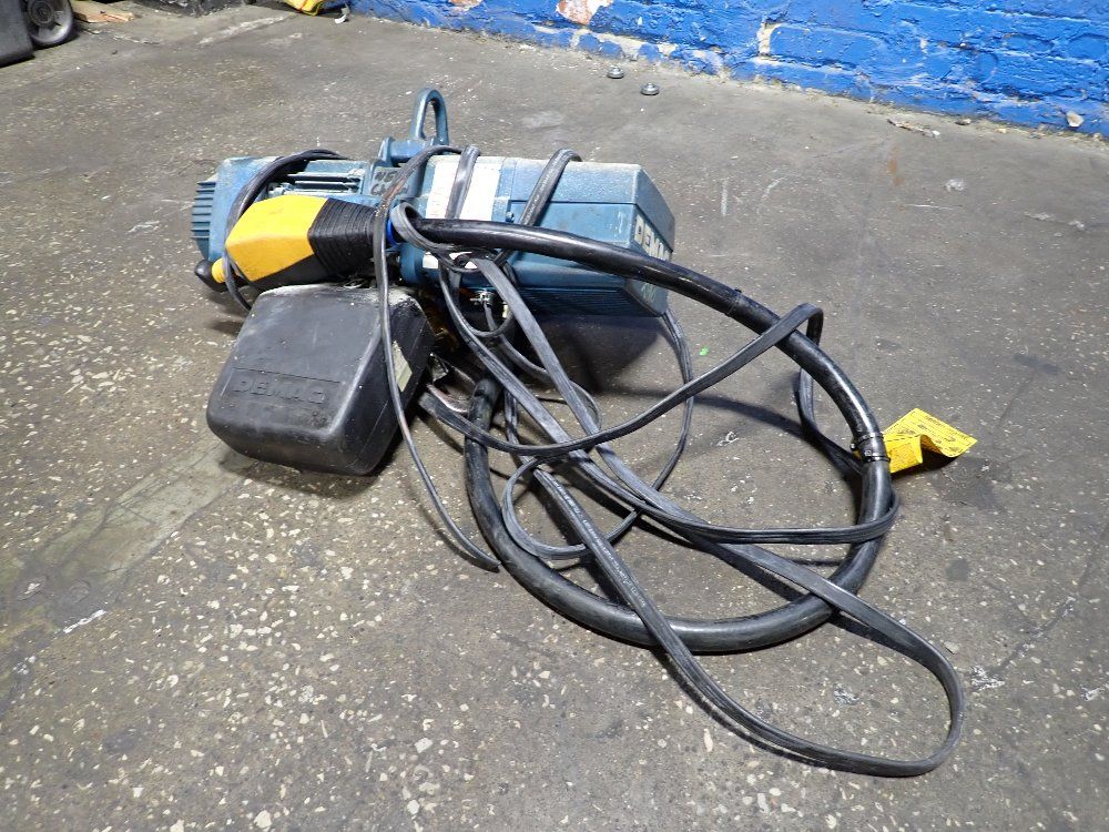 Demag 1000 Lbs Electric Chain Hoist - Dkun2-250kv1f4