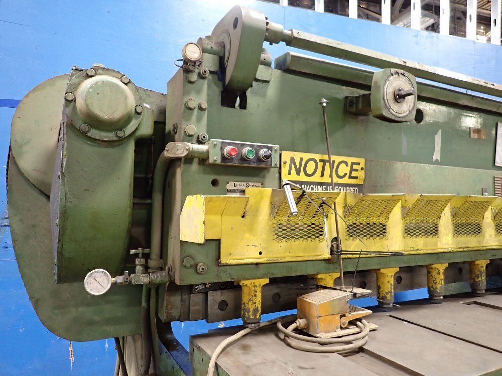 Lodge & Shipley 3/8" X 123" 0610 Shear - 0610