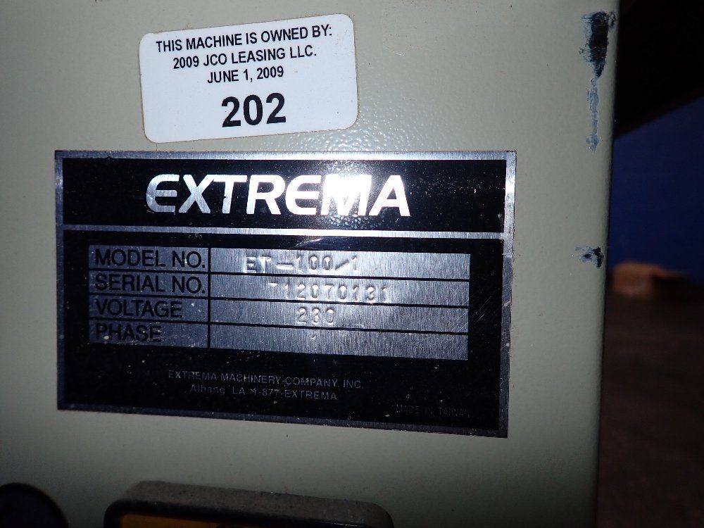 Extrema Et-100 Spindle Shaper - Et-100