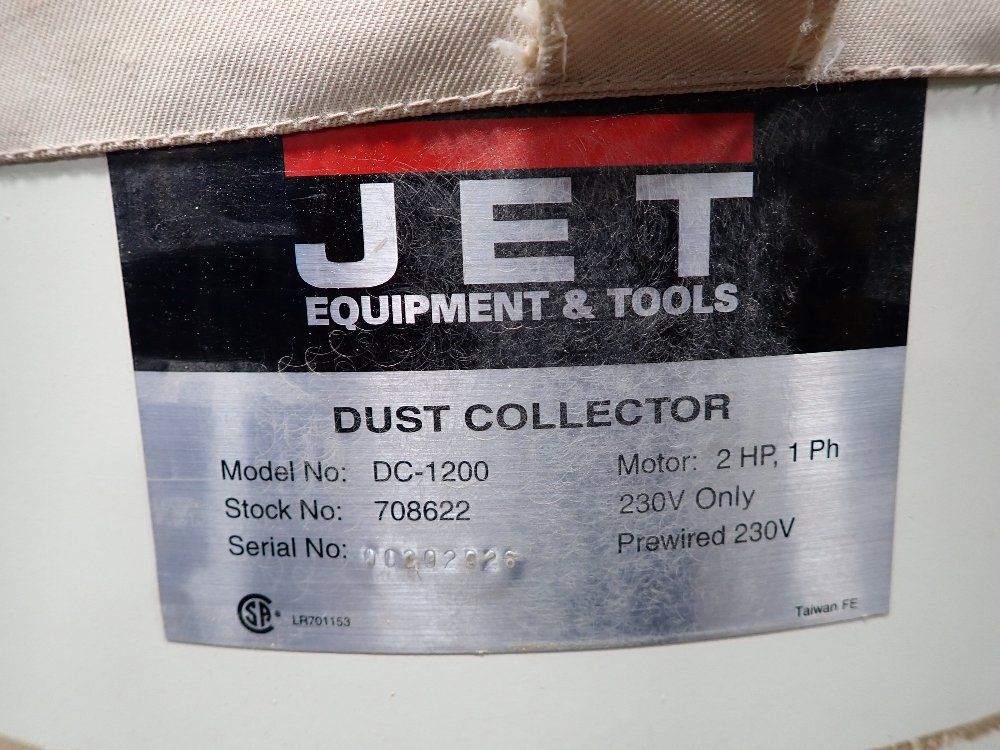 Jet 2 Hp Dust Collector - Dc-1200