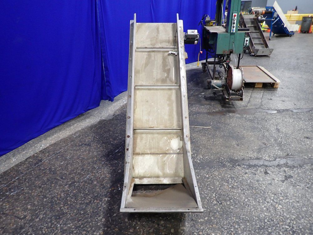 Plastic Process Equipment 18" Incline Belt Conveyor - Icb-1806ss