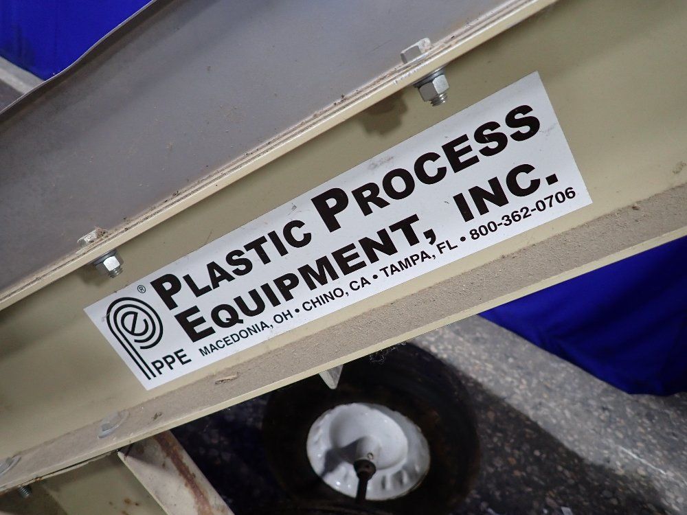 Plastic Process Equipment 18" Incline Belt Conveyor - Icb-1806ss