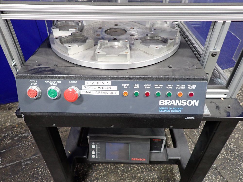 Branson 20" Series 30 2000x Rotary Ultrasonic Welding System - 2000x