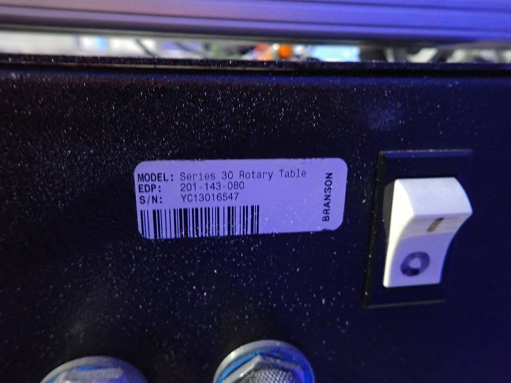 Branson 20" Series 30 2000x Rotary Ultrasonic Welding System - 2000x