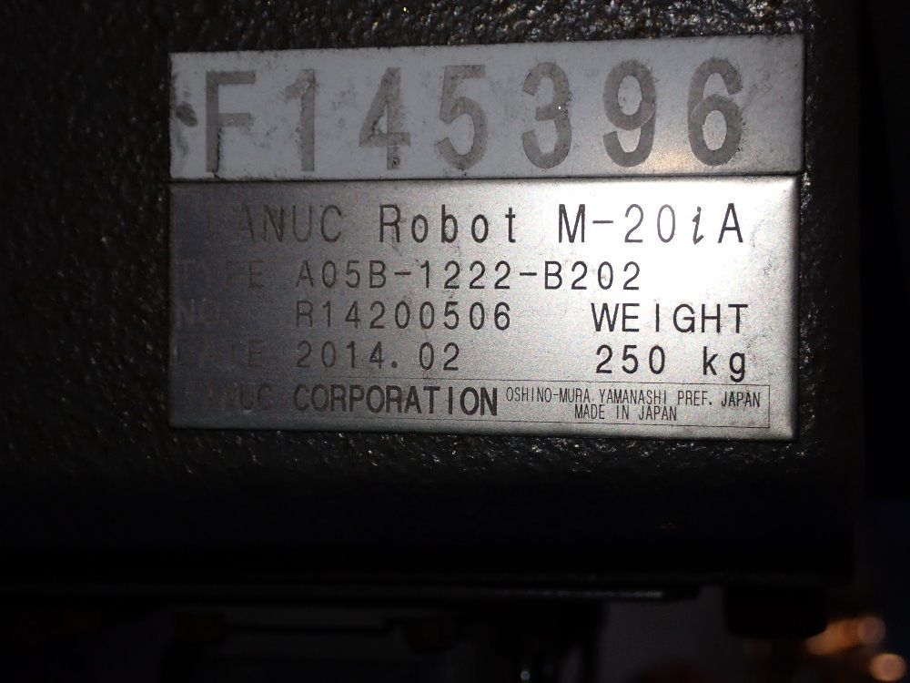 Fanuc 2014 Fanuc M-20ia Robot - M-20ia