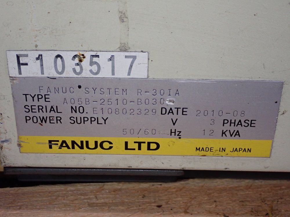 Fanuc 2010 Fanuc R 2000ib/165f Robot - R 2000ib / 165f
