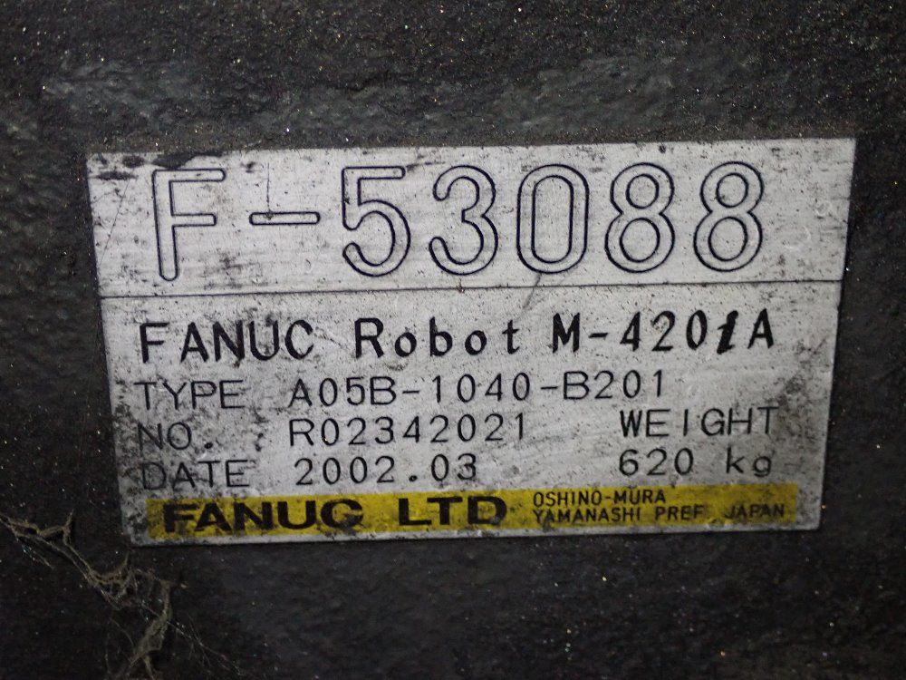 Fanuc 2002 Fanuc M-420ia Robot - M-420ia