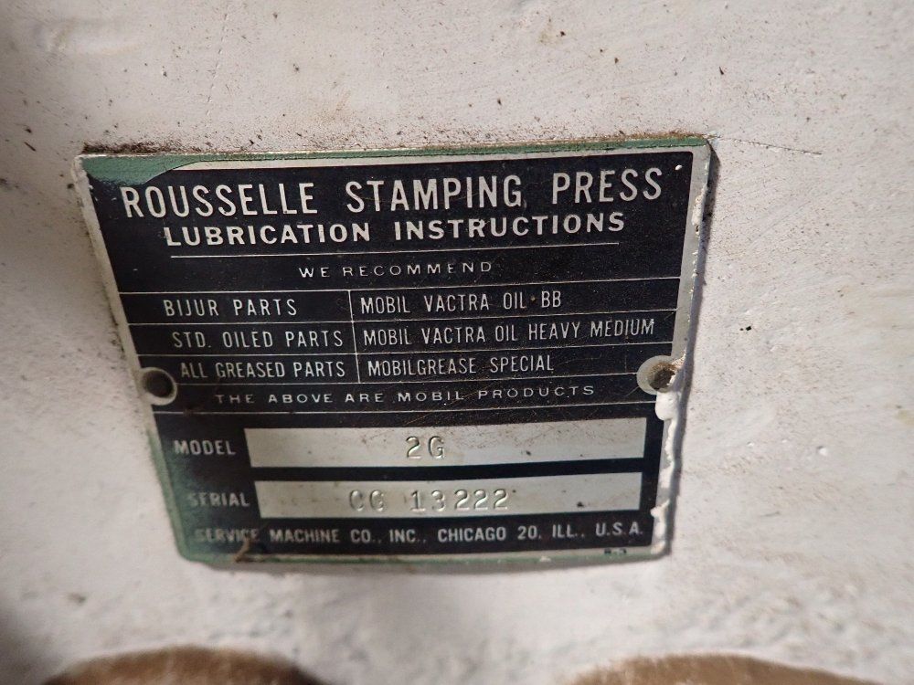 Rousselle Stamping Press - 2g